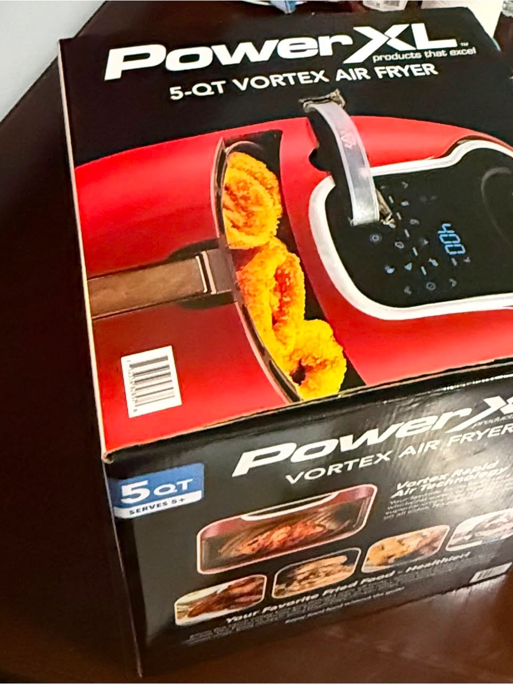 Red 5-Qt Vortex Air Fryer